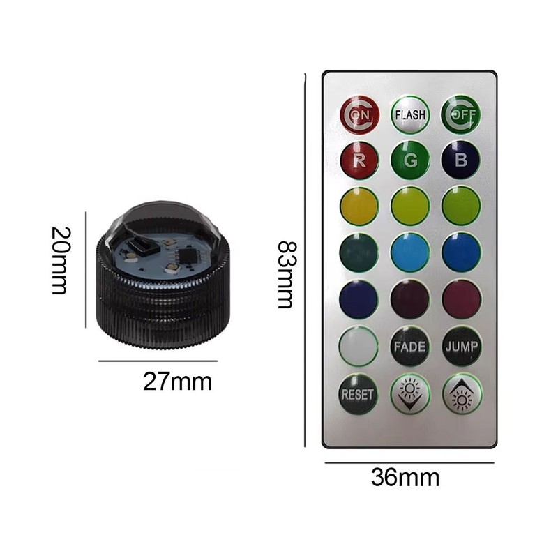 Multicolor LED Light Interior Car Accessories Atmosphere Lamp Remote Control gallery