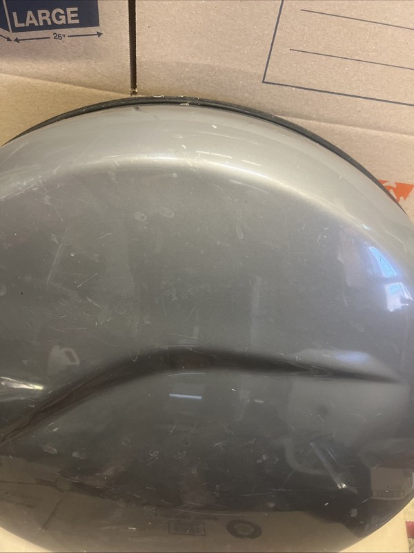 2006-2012 TOYOTA RAV4 OEM METALLIC REAR SPARE TIRE HARD SHELL CASE COVER gallery