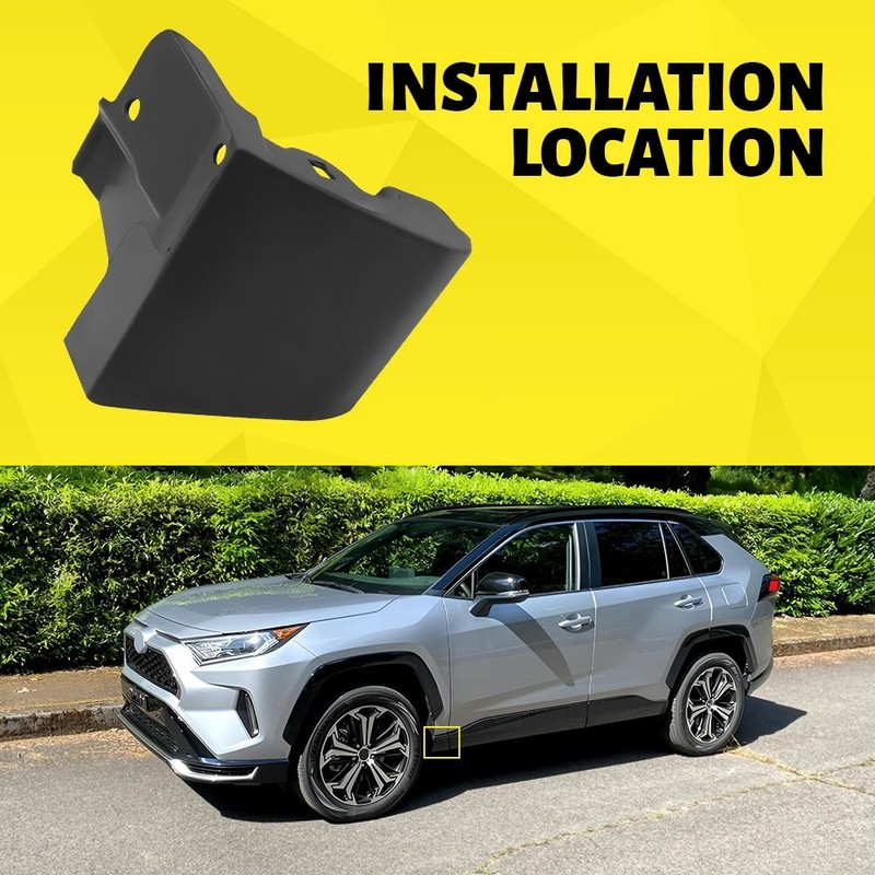 New Front Driver Left Lower Wheel Arch Trim Fit 2019-2023 Rav4 76902-0R010 gallery
