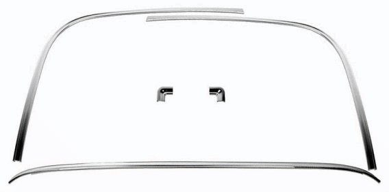1970 71 72 73 74 Camaro Firebird Rear Window Moldings 5 Pieces Set Dynacorn gallery