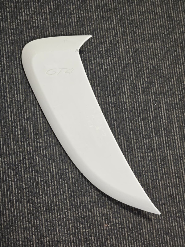 Authentic Porsche GT4 Rear Spoiler End Cap OEM Part 982.505.312 Made In Germany