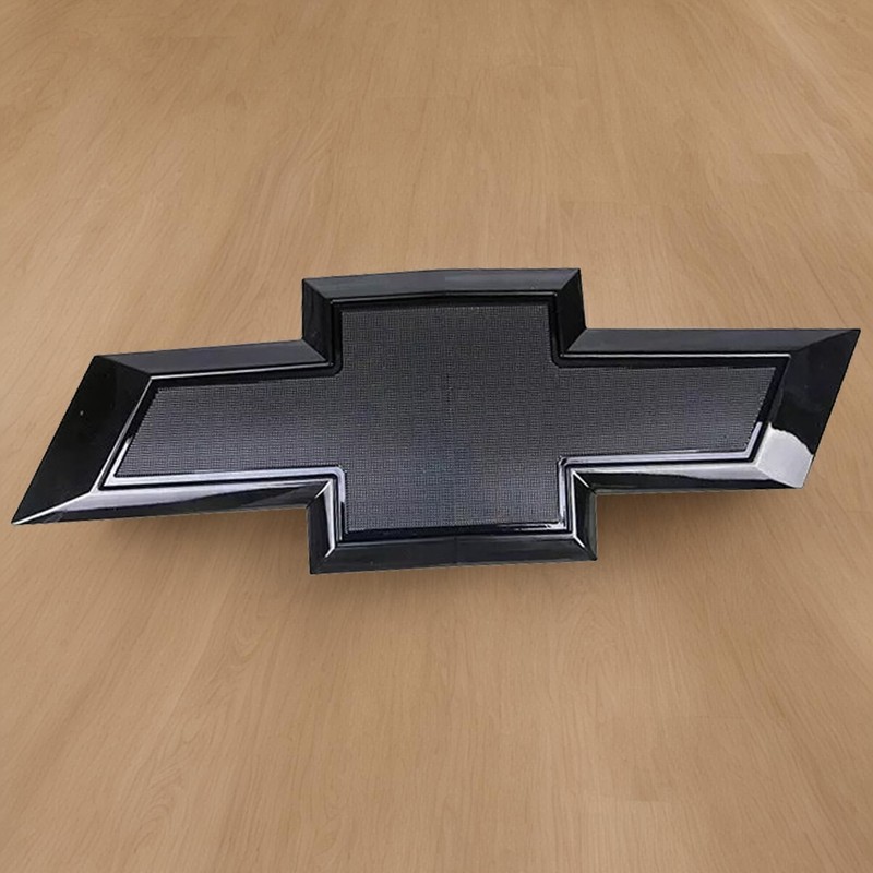 OEM 2022+ Front Grille Bowtie Emblem fits Chevrolet Silverado 1500 Gloss Black gallery