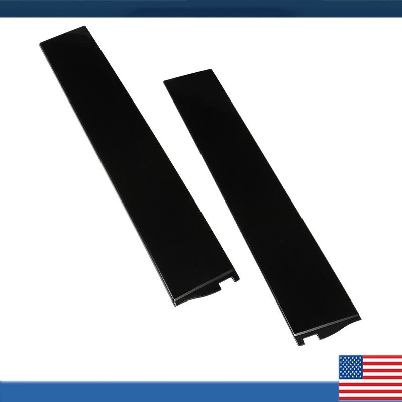 B Pillar Door Trim Molding For Cadillac Escalade 2015-2020 Pair Set of 2 Black