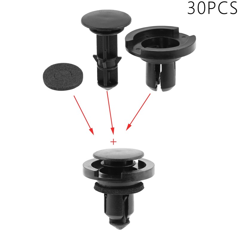 20Pcs Car Push Type Clips Panel Molding Clips 909140055 for Subaru Levorg VM gallery