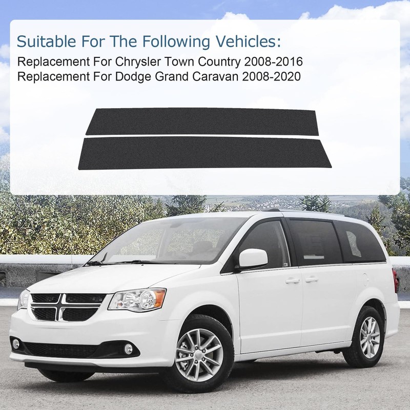 Chrome Side Window Visor Wind Vent Deflector,4pc Outside Mount Style Shade Sun gallery