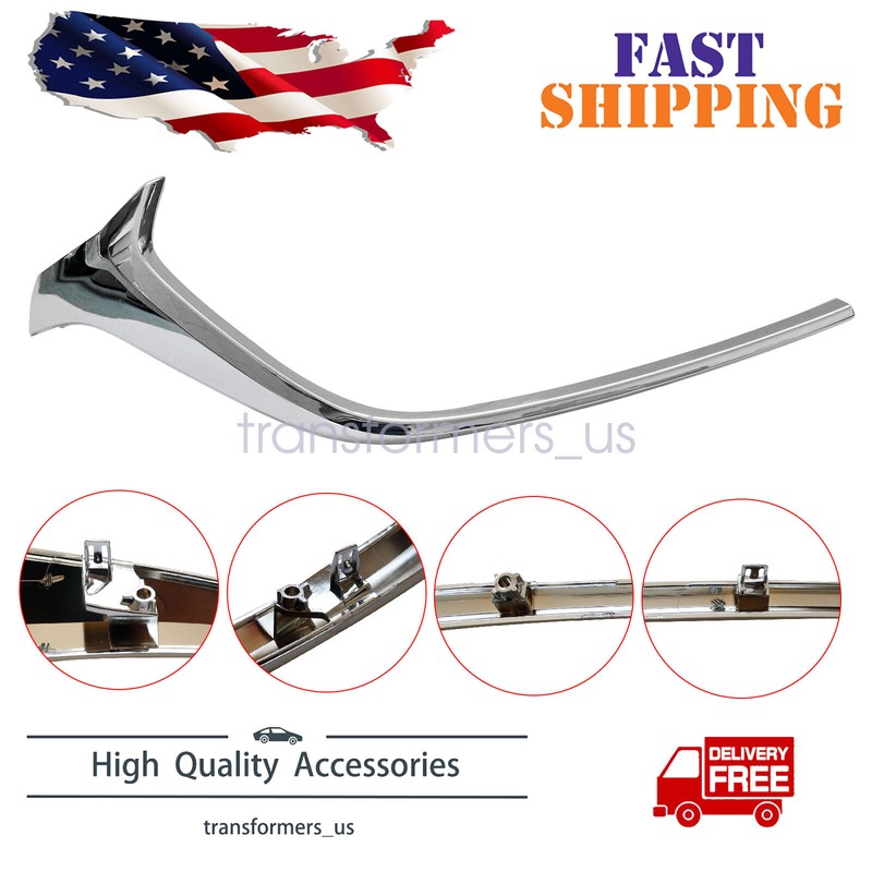 Fits Mazda CX-3 2016-2022 Bumper Trim Passenger Side Grille Molding D10J-50-7K0C