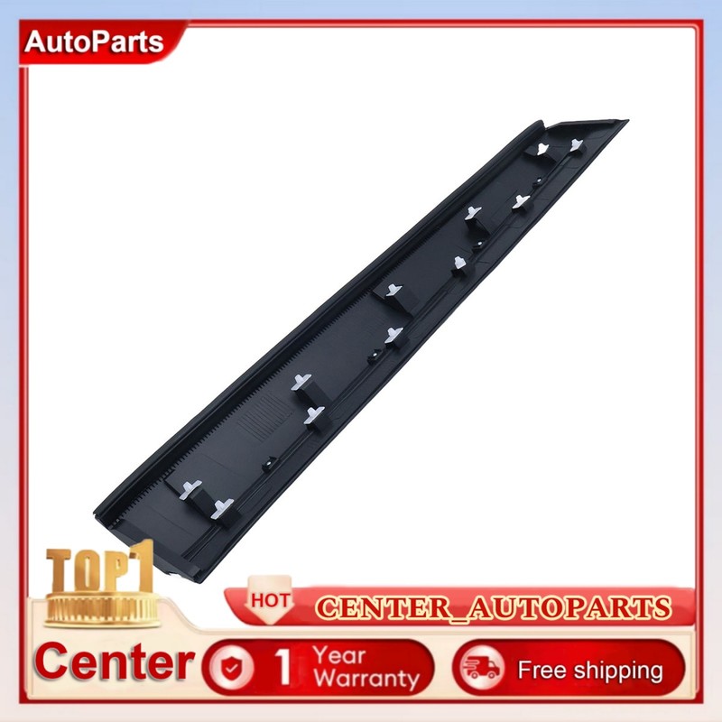 Fit 2019-2022 Honda Pilot Front Lower Door Molding Trim W/Chrome Molding Right gallery