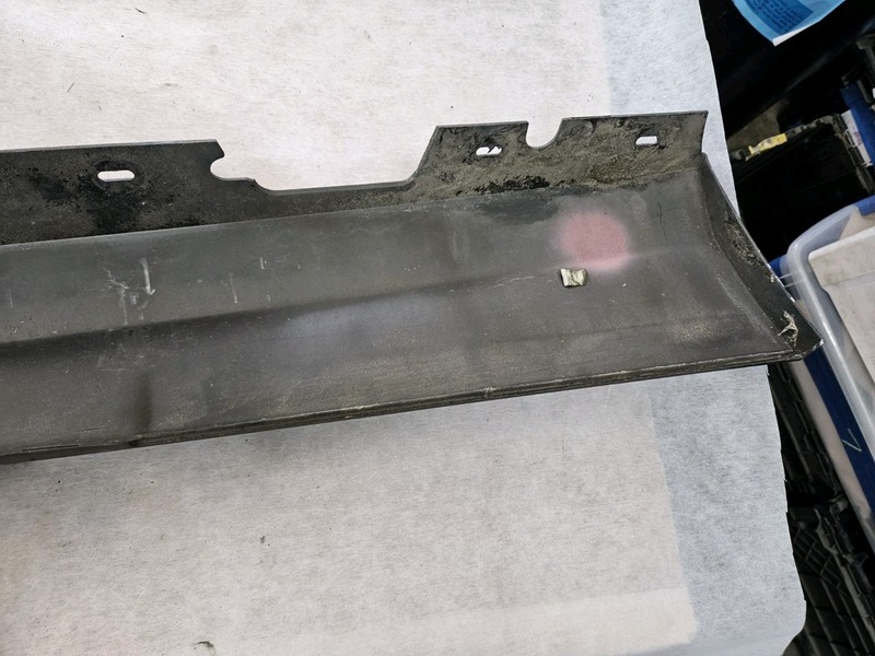 08-13 BMW E82 128 135 Left Side Lower Rocker Skirt Panel Cover Trim Black OEM gallery