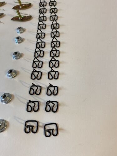 NEW 1962 1963 1964 1965 1966 Chevy Truck All Body Side Molding Clips Kit 100 Pc gallery