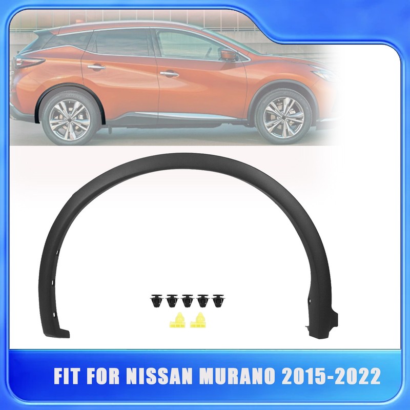 Fit for Nissan Murano 2015-2021 2022 Rear Right Fender Flare Molding Trim Black