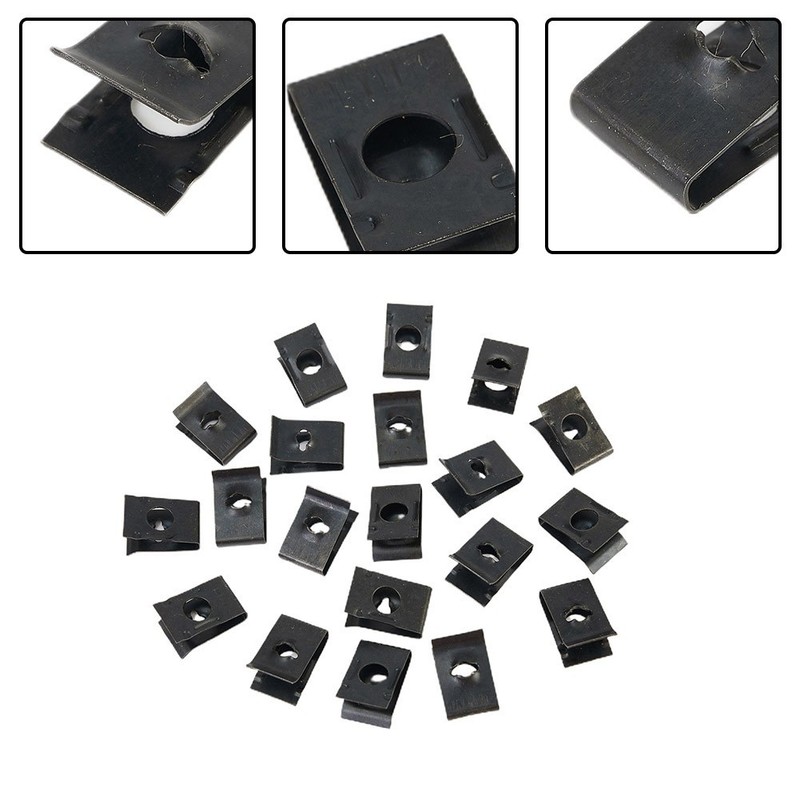 Clips For Car Motorcycles Panel Replacement Trucks 17mmx10.5mm Accessory