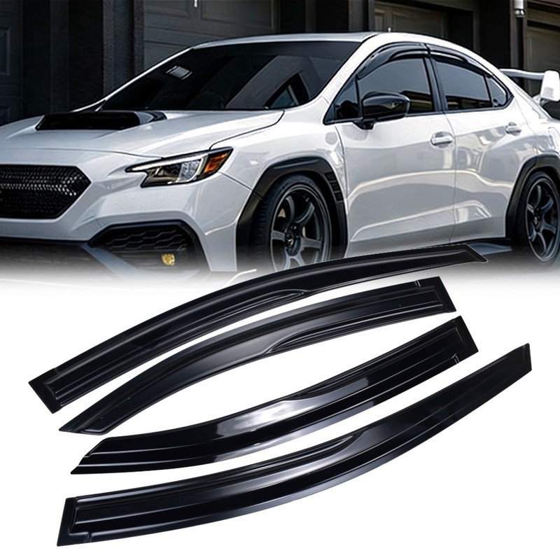 For 2022-2025 Subaru WRX VB Wavy M Style Window Visors Rain Guards New gallery