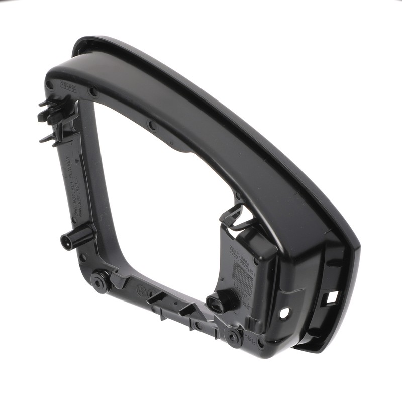 2018-2021 VW Volkswagen Tiguan Drivers Side LEFT Front Trim Around Mirror Glass gallery