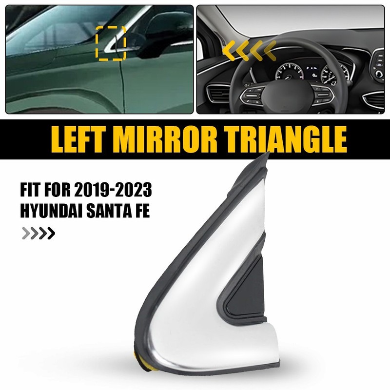 Fits Hyundai Santa Fe 2019-2023 OEM 86190S1100 Left Side Mirror Corner Molding