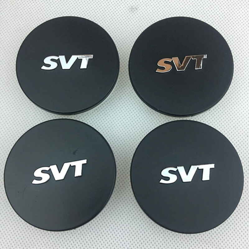 4PCS 65mm Wheel Center Caps Hub Cap Cover for Ford Mustang Raptor Focus F150 SVT