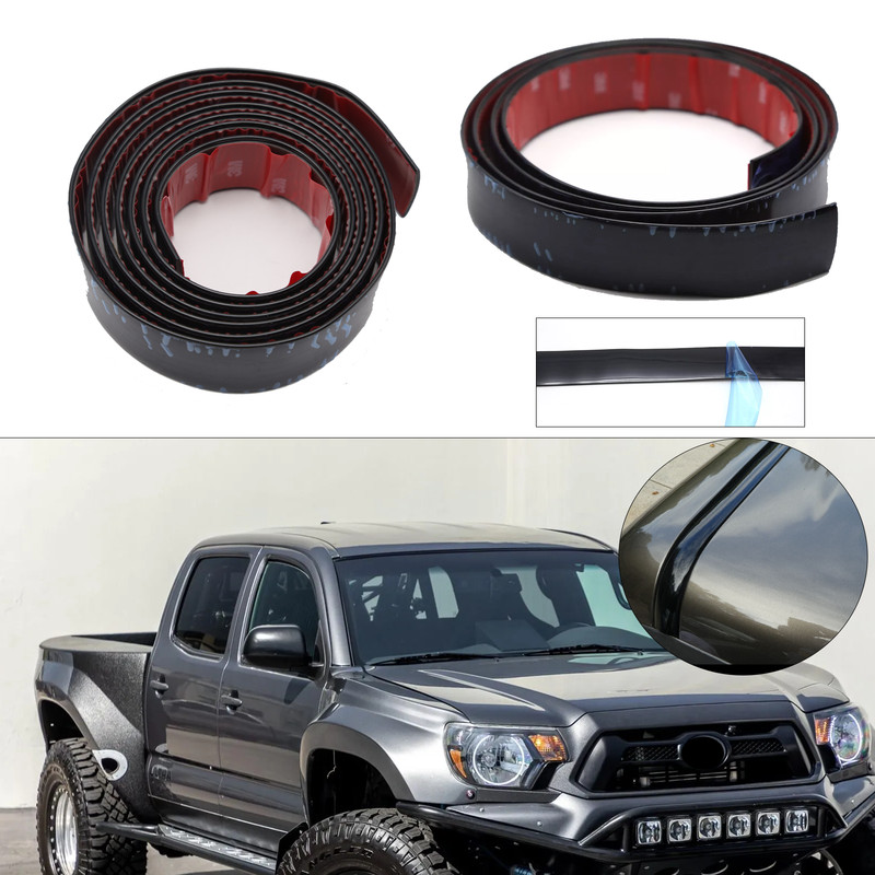 BLACK ROOF TOP TRIM MOLDING KIT Fit 2005-2015 TOYOTA TACOMA TRUCKS