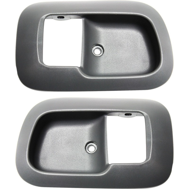Door Handle Trim Set Fits 1998-2003 Toyota Sienna Front Interior Gray 2-Pcs