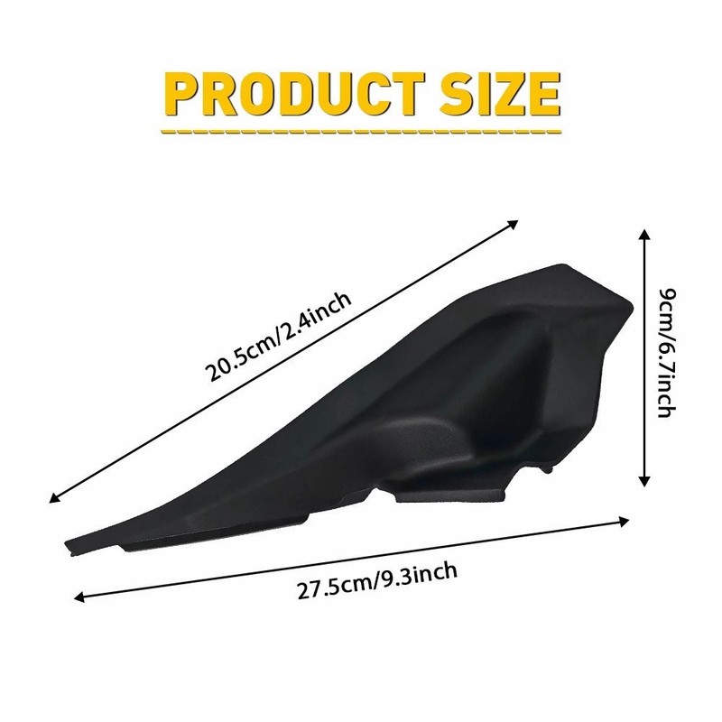 For Toyota Tundra 14-21 Front Windshield Wiper Cowl Side Extension Cover Trim X gallery