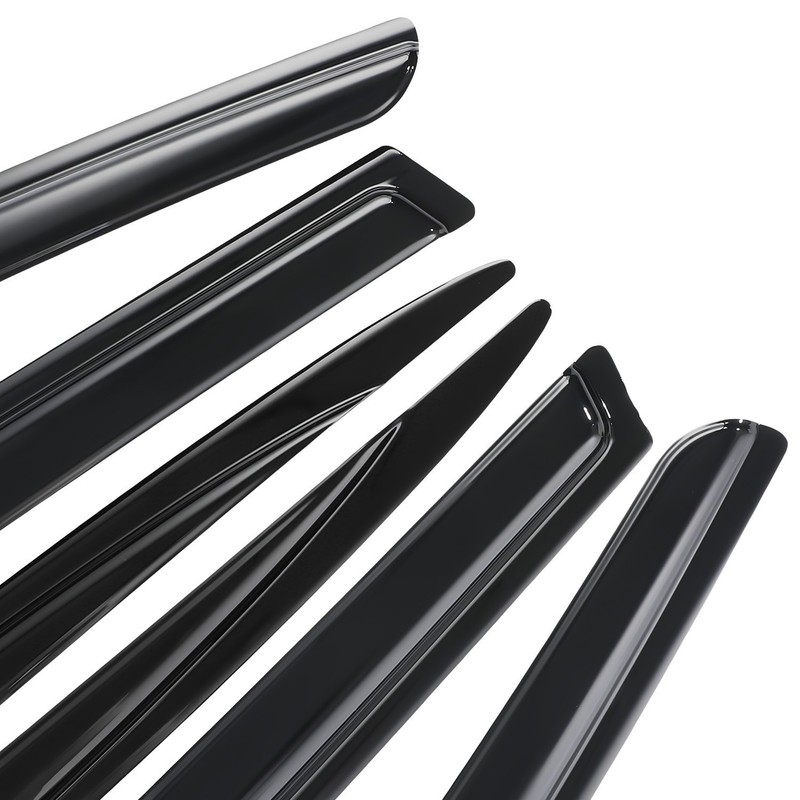 Wind Deflector For 2017-2022 Honda CR-V 2017-2022 New Tape-on 6x 6pcs JDM gallery