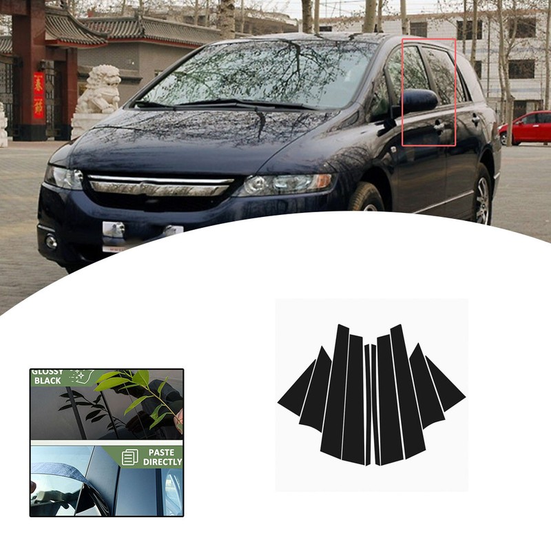 Best Pillar Posts Door Window Trim Cover Decorative For Honda Odyssey 2005-2008