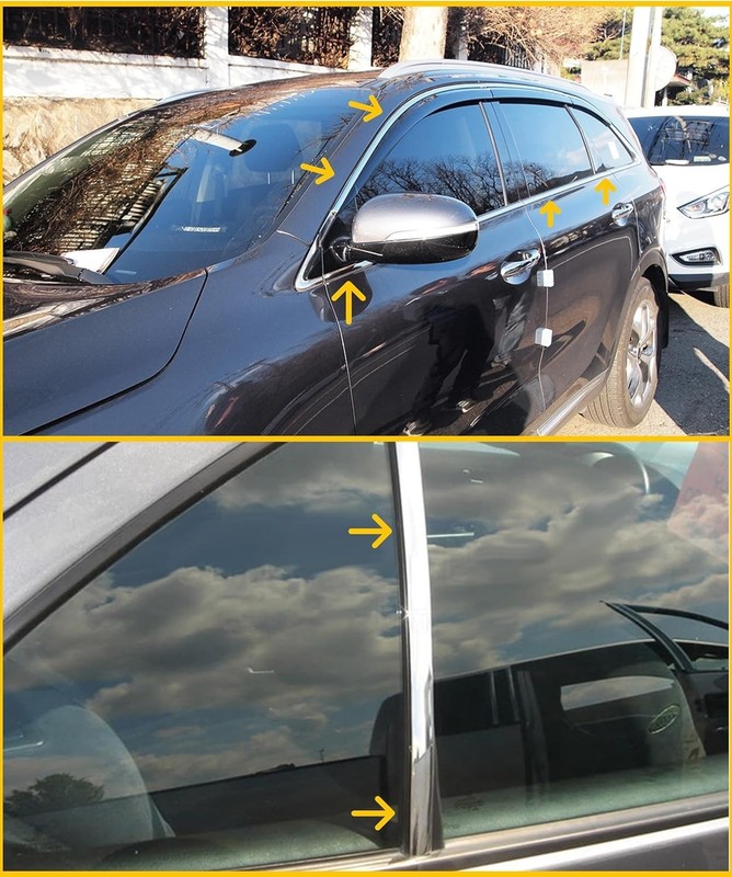 1/2 Inch Wide Chrome Tape,25FT Chrome Tape for Cars,Car Accessories Car Trim,Au gallery