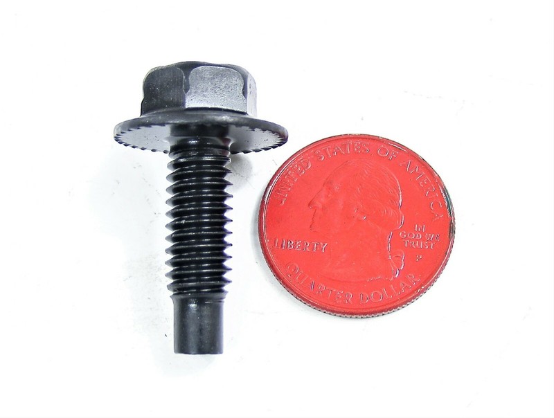 PONTIAC Body Bolts & U-nut Clips- 5/16-18 x 1" Long- 1/2" Hex- 20pcs (10ea) #411 gallery