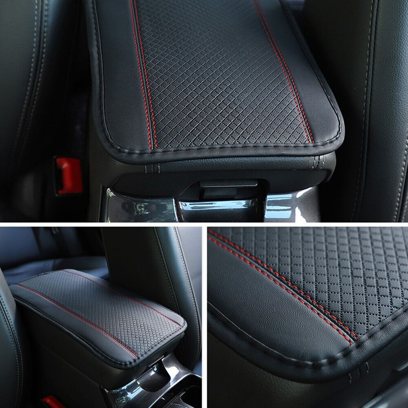 Car Armrest Cushion Cover Center Console Box Pad Protector Pad Mat Accessories gallery
