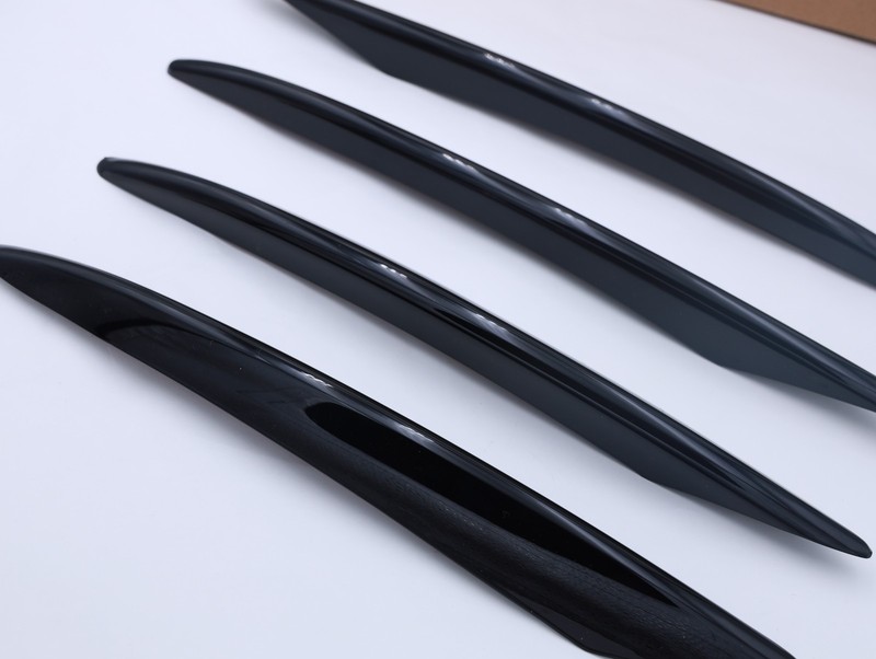 For Mercedes Benz W213 2016-2020 Front Lip Bumper Spoiler Splitter Glossy Black gallery