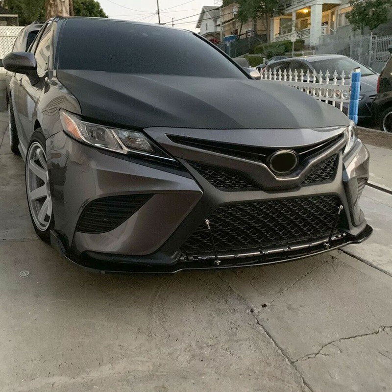 Gloss Front Bumper Lip Kit Spoiler For Toyota Camry SE XSE JDM Style 2023 gallery