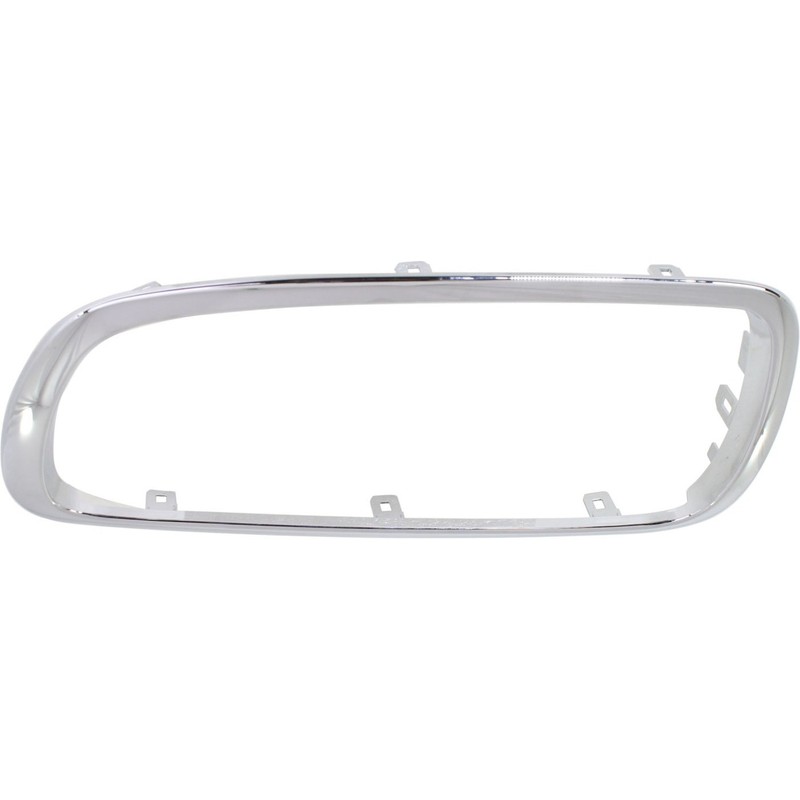 Grille Trim Set For 06-08 BMW 750Li 750i 760Li 760i Chrome Outer Trim Frame 2Pc gallery