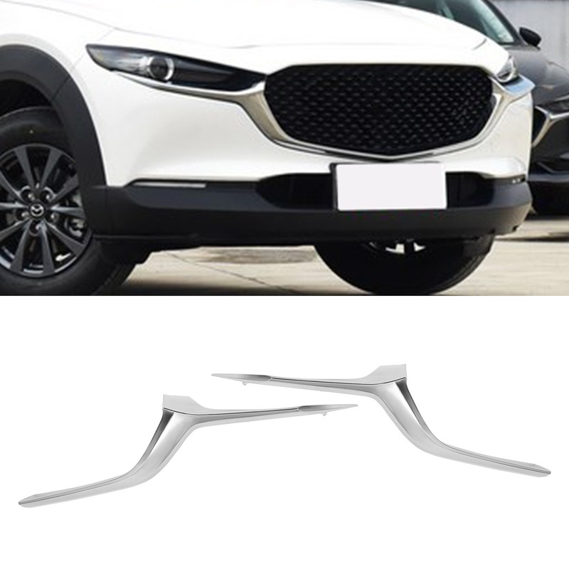 Left and Right Front Bumper Molding Trim for 2020-2023 Mazda CX-30 gallery