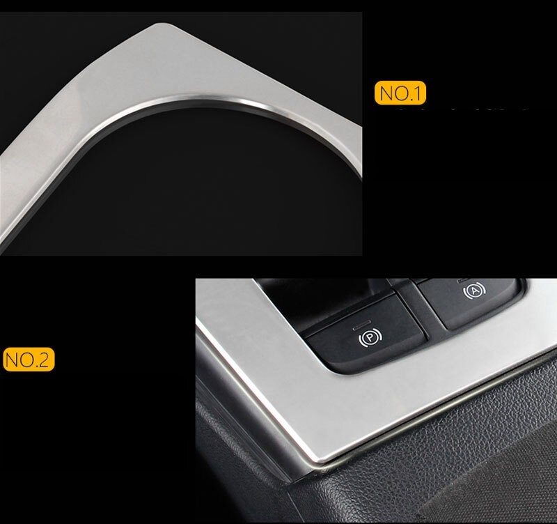 For Audi A3 S3 14-2020 Silver Titanium Central Console Gear Shift Panel Trim gallery