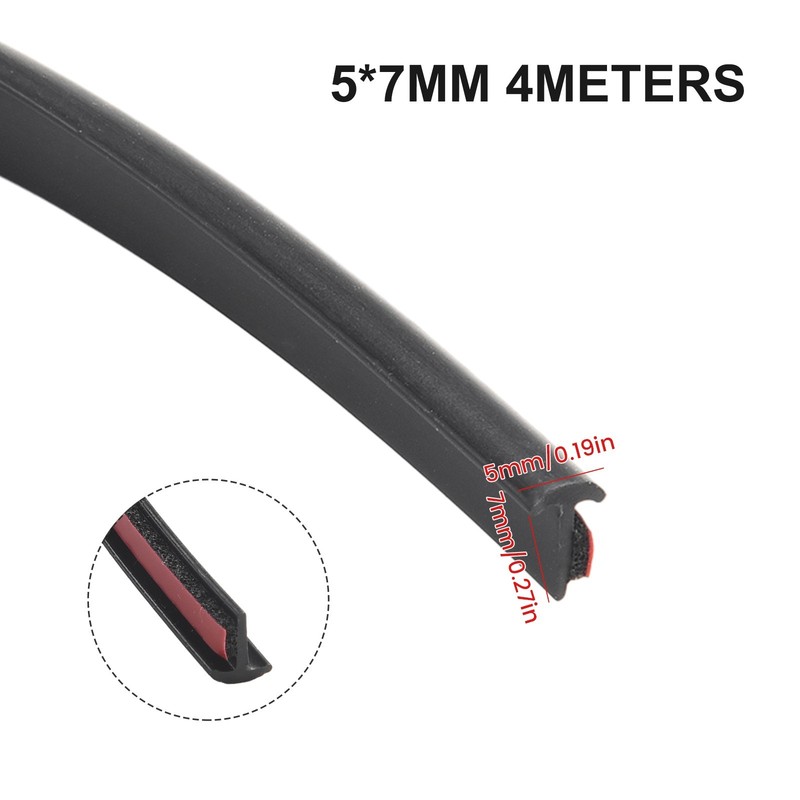 T Shape Rubber Seal Strip for Efficient Weatherproofing and Protection