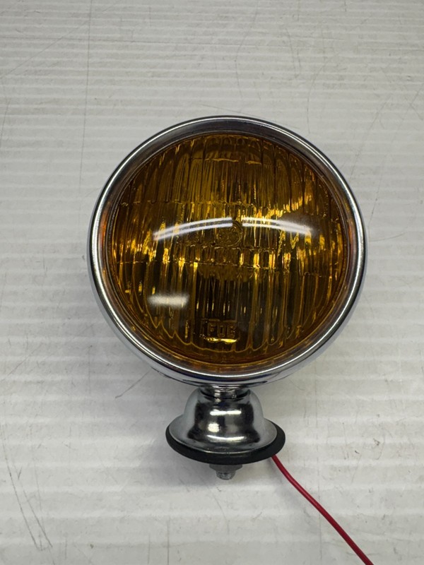 Vintage Yankee 96A 96 97 SAE-F-69 Amber Glass – 4 3/4″ – 12 volt Fog Light