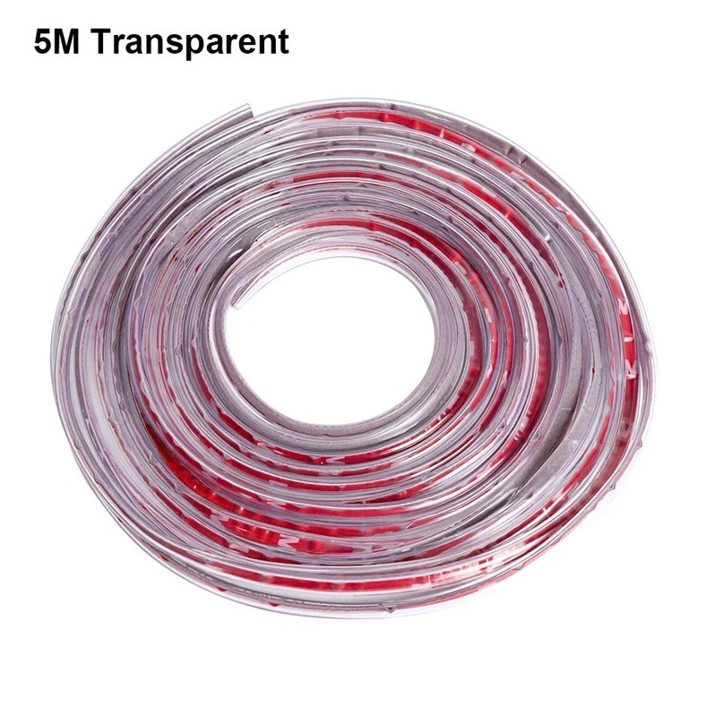 1pc 5M Transparent Car Door Edge Protector Strip–Anti-Collision & Scratch Guard gallery