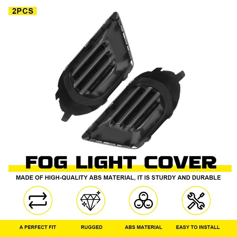 2PCS Front Bumper Fog Light Cover Bezel Frame For 2014-2016 Subaru Forester gallery