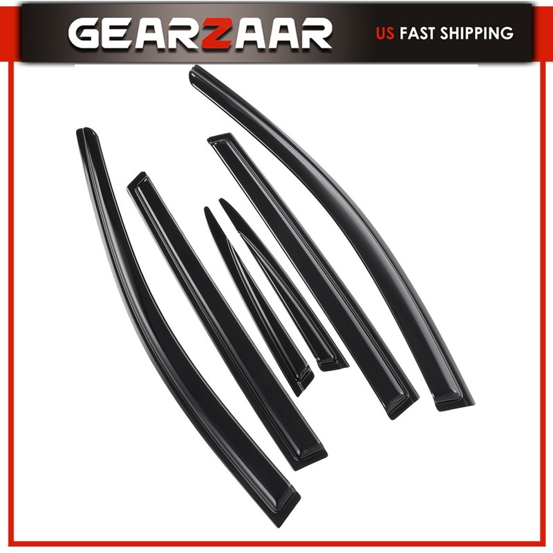 Rain Guards Fits For Honda CR-V 2017-2022 Tape-on New 6x 6pcs JDM