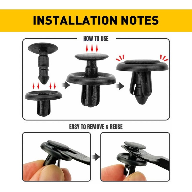 For Toyota Lexus Under Engine Cover Clips Underbody Mudguard Shield Screws EXV gallery