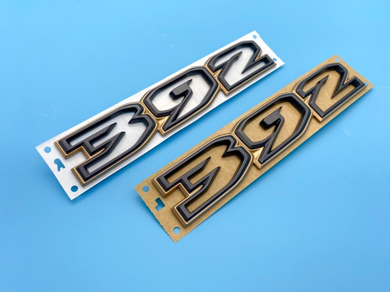 NEW 2021-2024 Jeep Wrangler 392 Bronze Hood Emblems (X2)