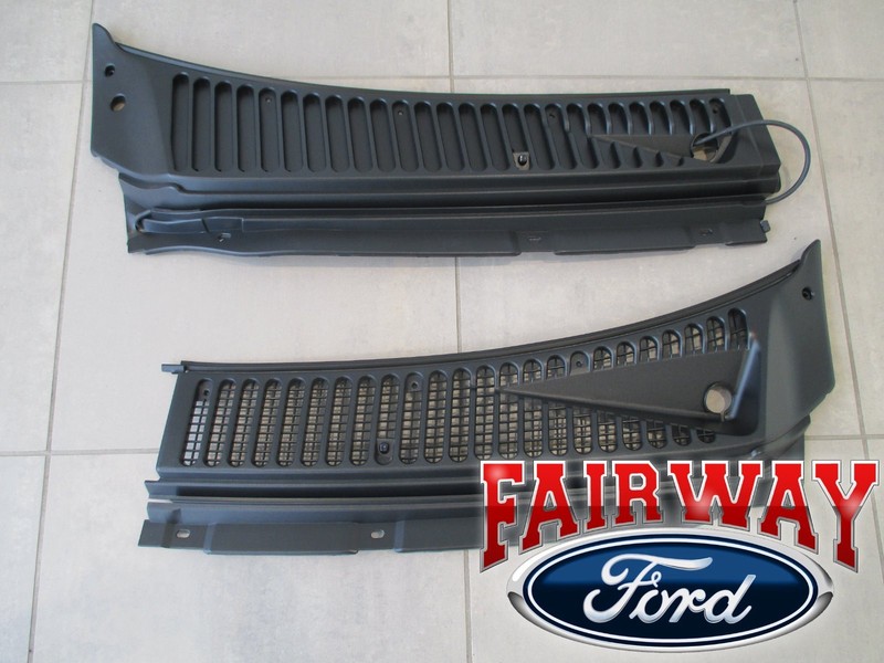99 thru 07 F250 F350 F450 OEM Genuine Ford Parts Cowl Panel Grille RH & LH PAIR gallery