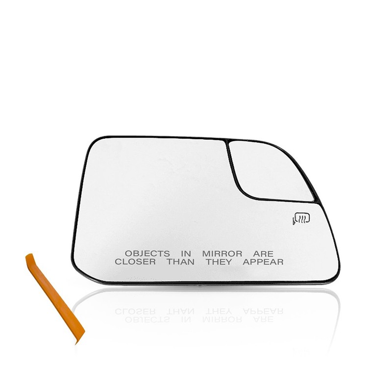 Mirror Glass Heated w/Blind Spot & Backing Plate Right For Ford Edge 11-14 1-10X gallery