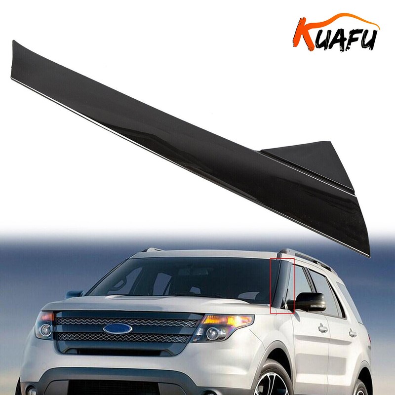 For 11-19 Ford Explorer Windshield Outer Trim Molding Driver Left LH Side