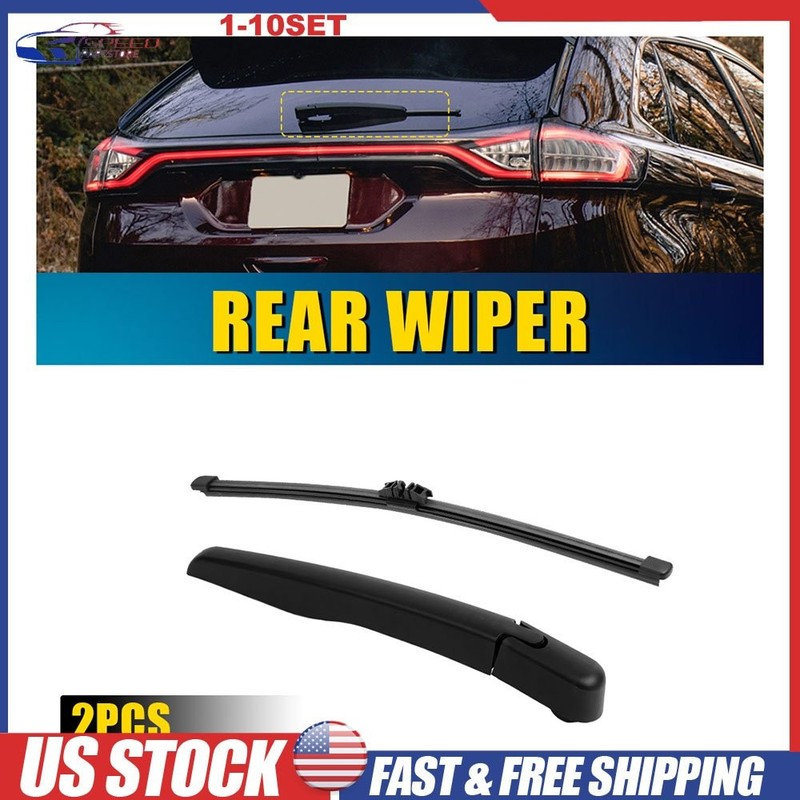Rear Wiper Arm & Blade for Ford Edge 2015-20 Windshield Windscreen Wiper 1-5Set