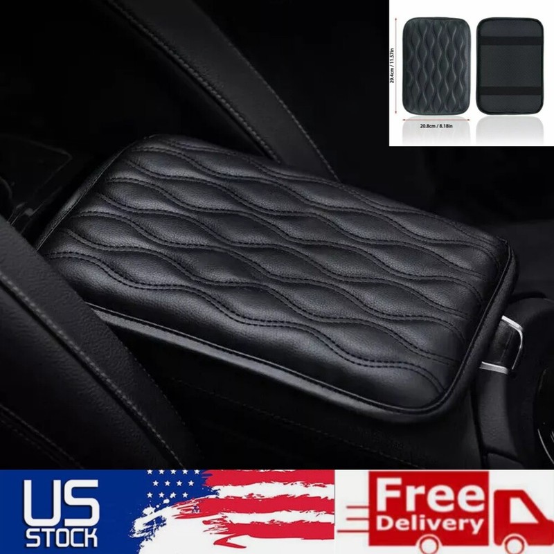 Car Armrest Cushion Cover Universal Center Console Box Pad Protector Accessories