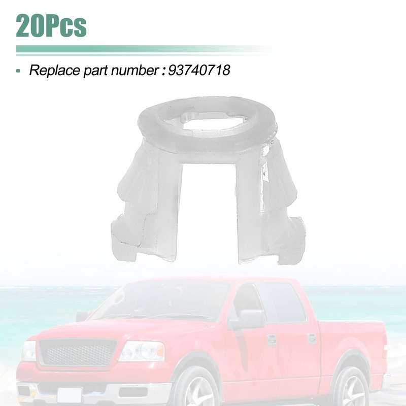 Pack of 140 for Ford Plastic Multicolour Fuel Line Retainer Clip Assortment gallery