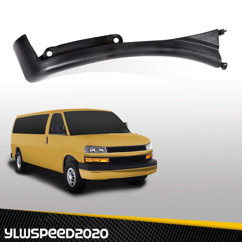 Fit For 1996-2023 Chevy Express GMC SaVana Fender Trim Front Right Side Lower