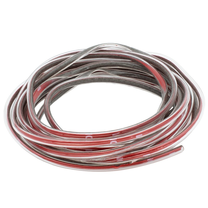 Clear 16ft Car Door Edge Guard Trim Rubber Molding Seal Strip Scratch Protector gallery