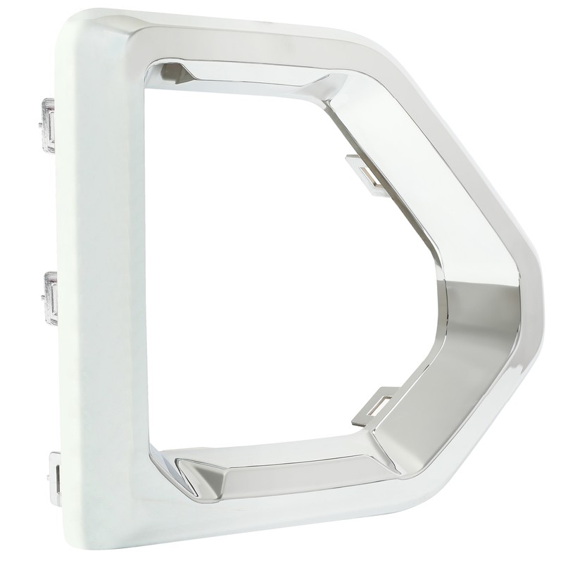 For GMC Sierra 1500 Denali 2019-2022 Front Fog Light Trim Bezel Cover Chrome Set gallery