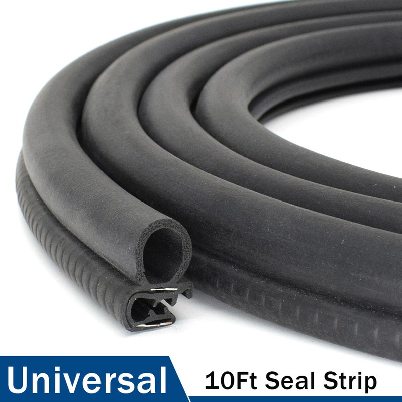 10ft U Shape Rubber Car Door Trim EPDM Moulding Sealing Weatherstrip Seal Strips