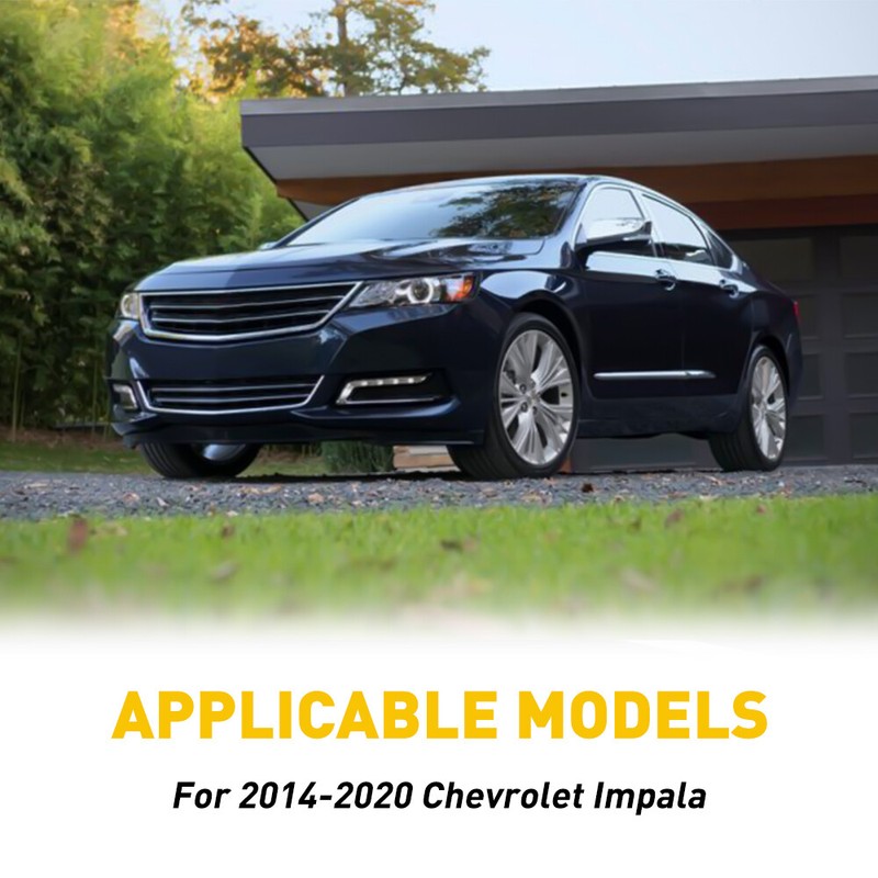 For 2014-2020 Chevrolet Impala Door Pillar Post Trim Gloss Black Car Accessories gallery